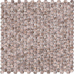 Aluminium Hexagon Rose Gold 30,7x30,4 (307x304)