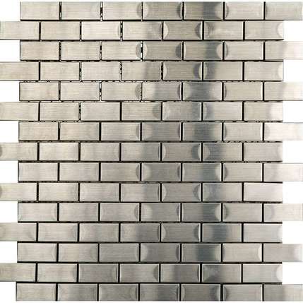 L Antic Colonial Metal Brick Acero (2x4) 29.5x28