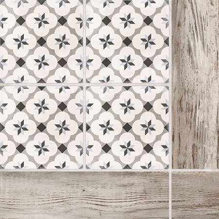 6046-0378 Керамогранит Lb-ceramics 7246-0004 () Борджиа декор мозаика 45х45 (450x450)