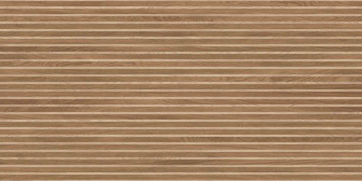 Лапарет Wood Canarium Almond Stripes Тёмно-бежевый 60х120 матовый карвинг