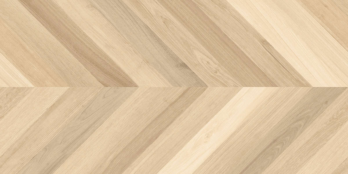 Керамогранит Laparet Wood Royal Almond Chevron M бежевый матовый карвинг 60х120 (1200x600)