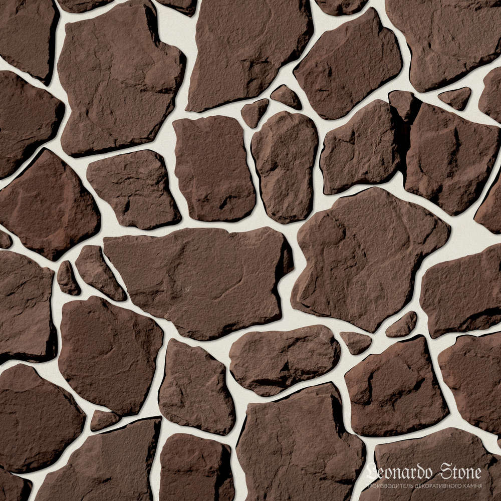Декоративный камень Leonardo Stone Мельбурн 510 разноформатный 23,5x7x1,2 ()
