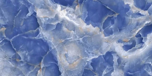Krion Blue Lucent 120х60 (Polish+Carving ) (1200x600)