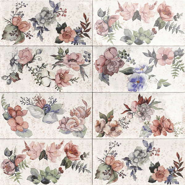 PT03019 Плитка настенная Mainzu Aquarel Decor Alina 15x30 (300x150)