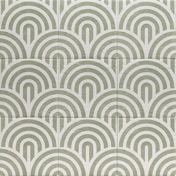 Decor Green Three 20x20 (200x200)
