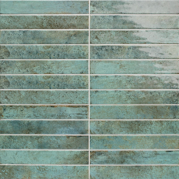 Плитка настенная Mainzu Tampa Green 5x30 (300x50)