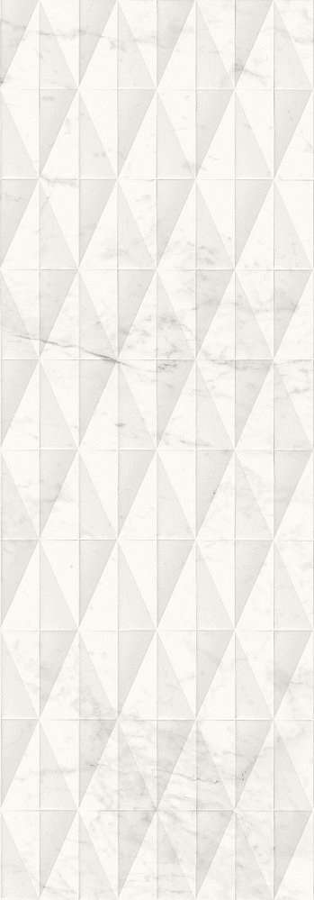 M71V Плитка настенная Marazzi Italy Allmarble Wall Altissimo Struttura Pave 3D Lux 40х120 (400x1200)