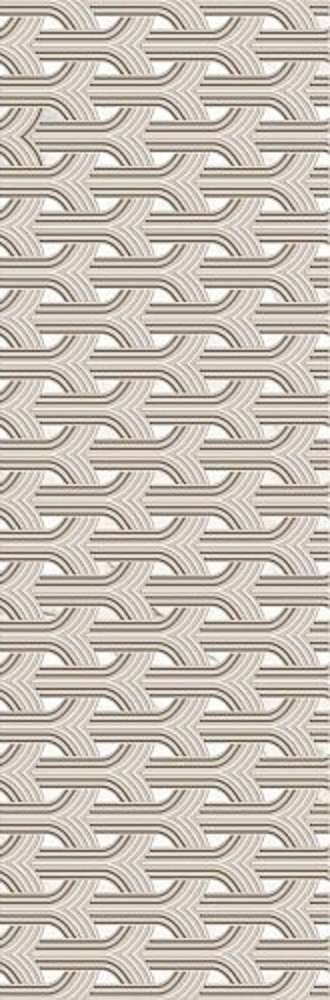 M8TH Декор настенный Marazzi Italy Allmarble Wall Golden White Lux Decoro Retro 40x120 (400x1200)