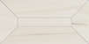 MMR4 Декор керамогранит Marazzi Italy Allmarble Lasa Listone 3D Lux 15х30 (290x145)