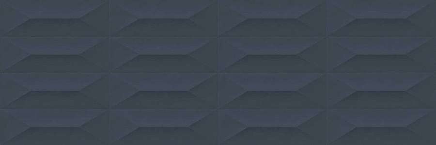M4KZ Плитка настенная Marazzi Italy Colorplay Blue Struttura Cabochon 3D Rett. 30х90 (900x300)