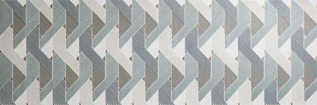 M2U4 Декор керамогранит Marazzi Italy Eclettica Decoro Blue Etoile 40x120 (1200x400)