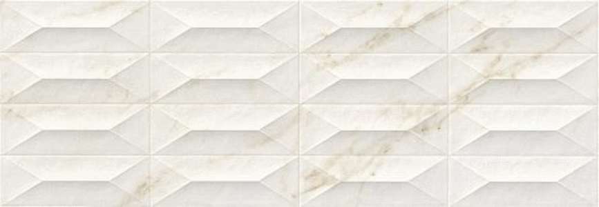 M4PF Плитка настенная Marazzi Italy Marbleplay Ivory Struttura Gem 3D Rett. 30х90 (900x300)