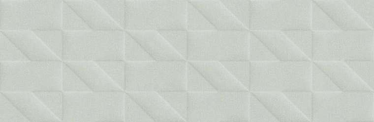 M128 Плитка настенная Marazzi Italy Outfit Grey Struttura Tetris 3D 25x76 (760x250)