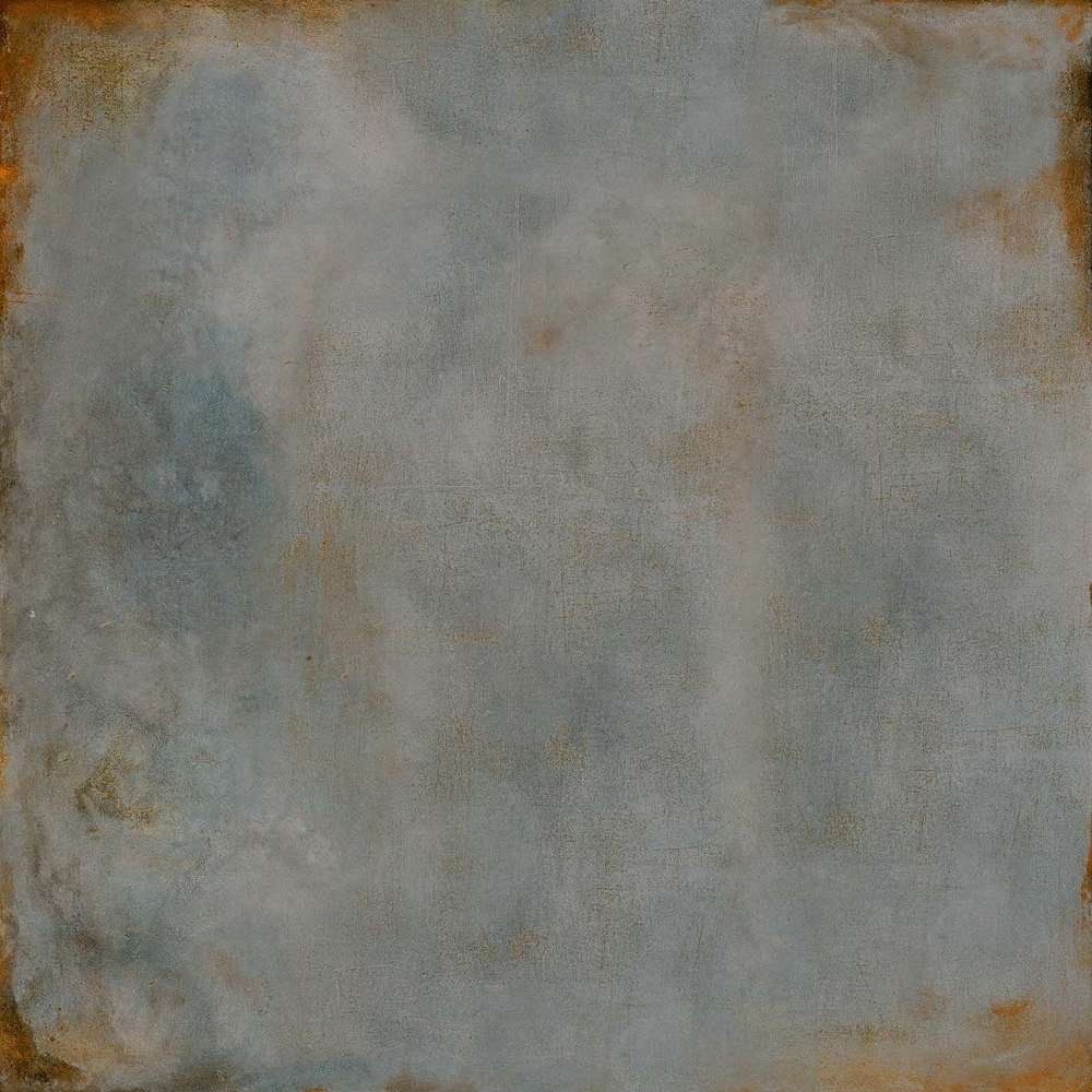 Marjan Tile Abstract Rust Cyan 100x100 -2