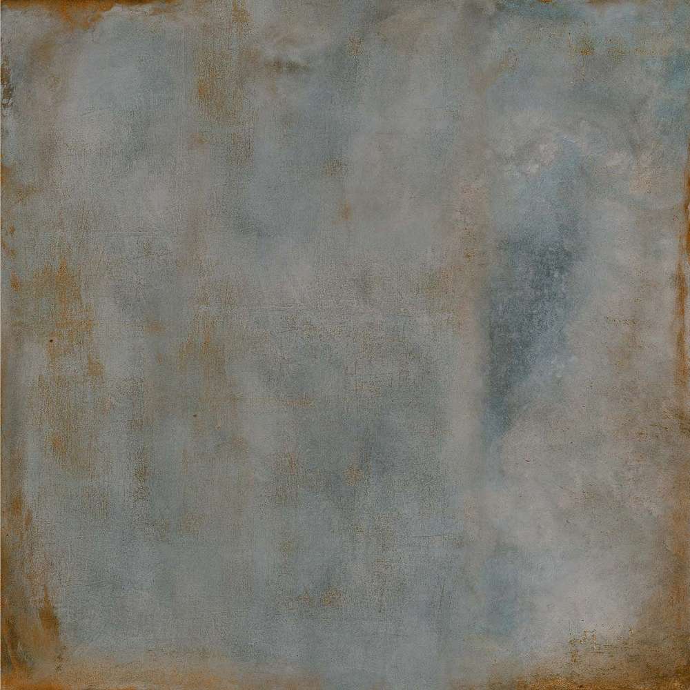 Marjan Tile Abstract Rust Cyan 100x100 -4
