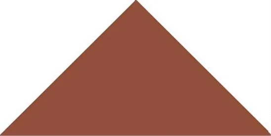 Метлах.Стор Цветовая палитра M6112 Треугольник Красный 5х3.6х3.6