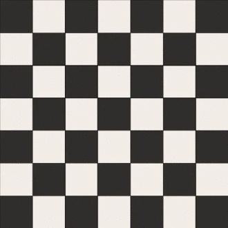 М6302/7102 Керамогранит Metlah.Store Квадрат черный / Квадрат белый на сетке 330х330 (330x330)