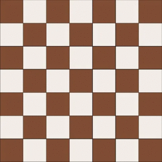 М6102/7103 Керамогранит Metlah.Store Квадрат красный / Квадрат белый на сетке 330х330 (330x330)