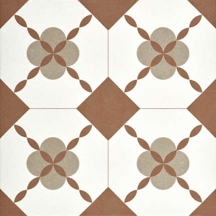 Motto Monotone Peach Decor Matt 20x20