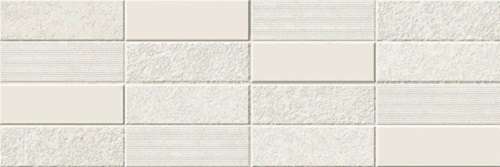 Плитка настенная Mykonos Ceramica Lille Mosaic Blanco 25x75 (750x250)
