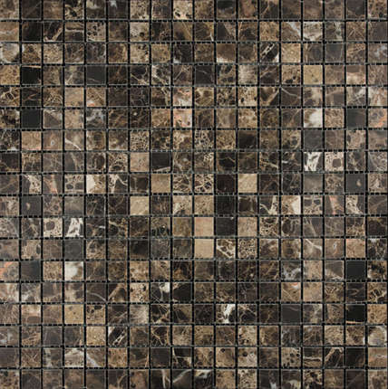 Natural Mosaic Adriatica 7M022-15P (Emperador Dark)