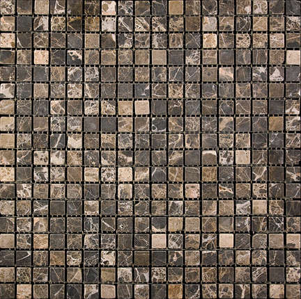 Natural Mosaic Adriatica 7M022-15T (Emperador Dark)