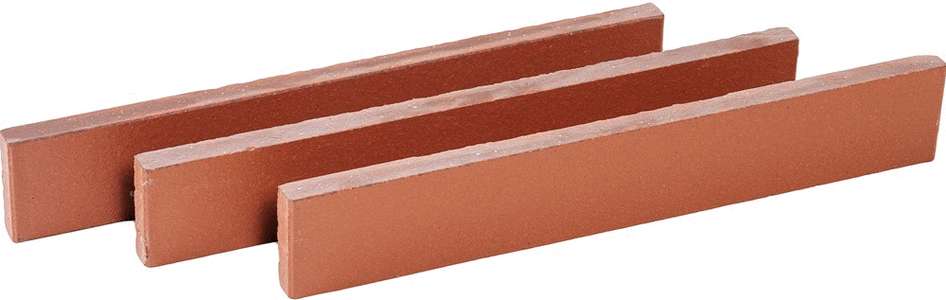 Декор настенный Натуральный Клинкер Фасадная Ригельная Вишня 320x44x14 (320x44)