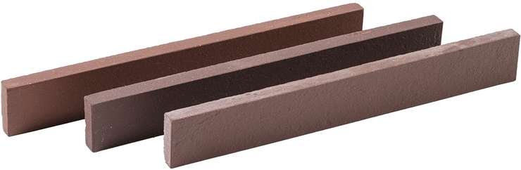 Натуральный Клинкер Фасадная Ригельная плитка Шоколад 4.4x32