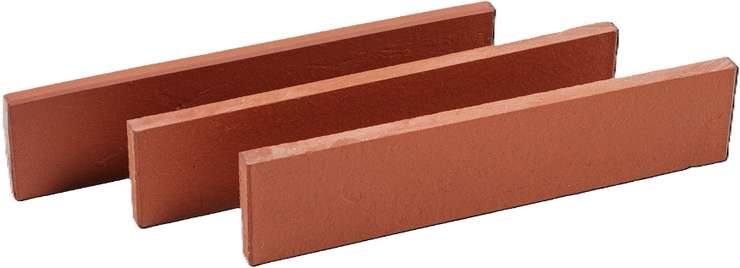 Натуральный Клинкер Фасадная Ригельная плитка Вишня 7.9x32