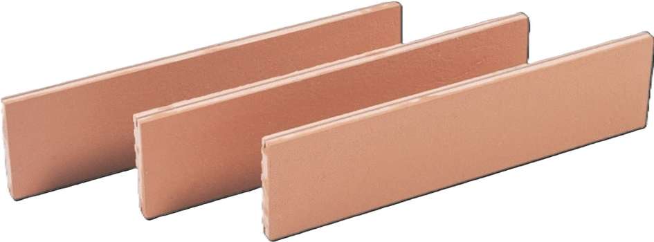 Декор настенный Натуральный Клинкер Фасадная Ригельная Пальмира 320x79x14 (320x79)