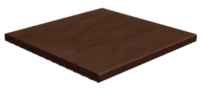 Декор напольный Натуральный Клинкер Шоколад накат Скала 320x320x14 (320x320)