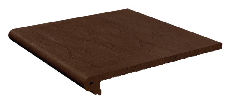 Натуральный Клинкер Natural Фронтальная Флорентийская Шоколад накат 