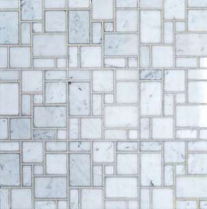 Bianco Carrara Random Square (305x305)