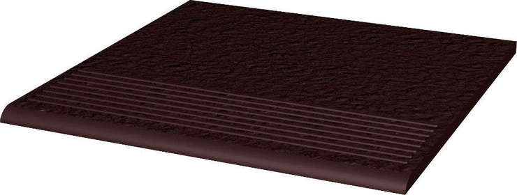 Paradyz Natural Brown Stopnica Prosta Duro 8,5mm 30x30