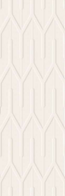 Плитка настенная Paradyz Nightwish Bianco B STR Rekt 25х75 (250x750)