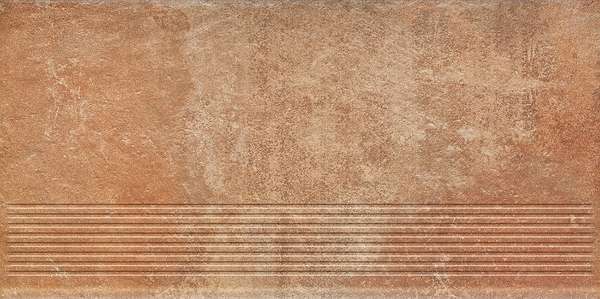 Ступень Paradyz Scandiano Rosso Ступень простая структурная 30х60 (600x300)