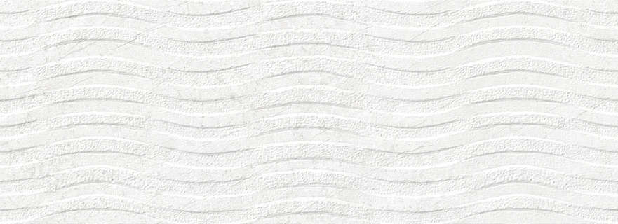 Плитка настенная Peronda 28527 Rev. Alpine white waves 32*90 (900x320)