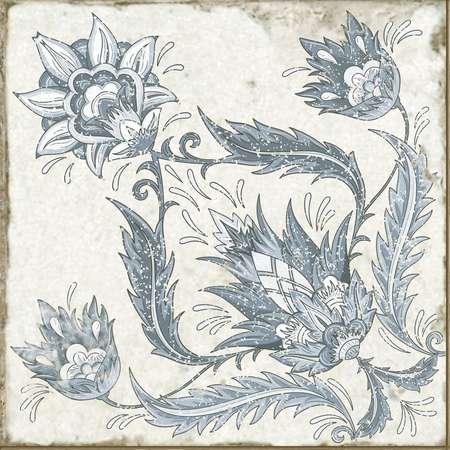 Настенная плитка Peronda 26171 FS IVY BLUE 45x45 (450x450)