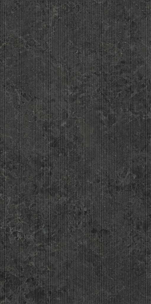 Belgium Black Ribbed Nat Ret 60x120 (600x1200)