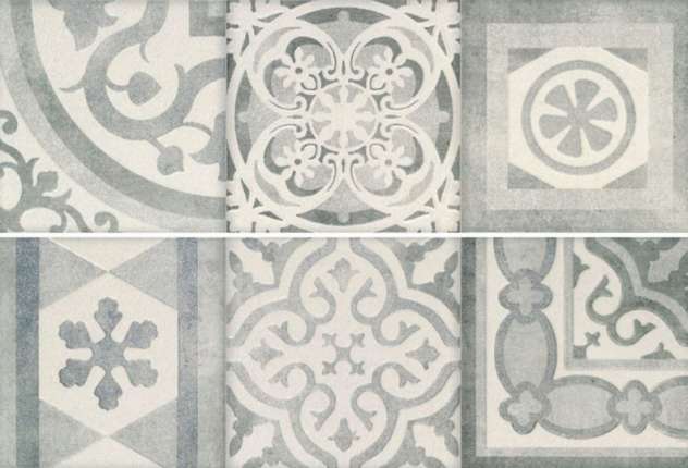 Порселаните Дос 9512 Gris Composition Retro II