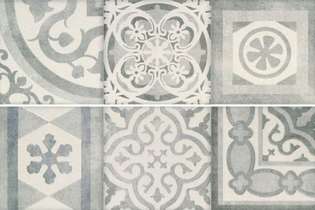 Панно настенное Porcelanite Dos Ros. 9512 COMPOSICION RETRO II GRIS 30x90 (900x600)