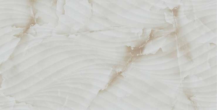 Примавера Сильвия Бежевый Глянец Рельеф 30x60