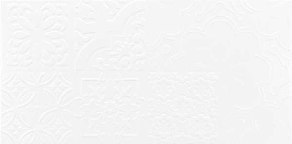 Белая Сатиновая Patchwork (600x300)