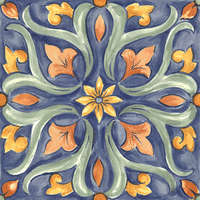 Decoro Maiolica Tappeto 4 Glossy 2020 RT (200x200)