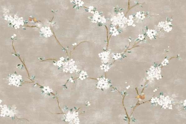 Ragno Mixed Rosa Decoro Fiori di Pesco Rett. 40x120 (A+B)