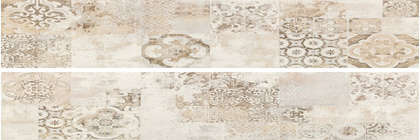 R02M Панно настенное Ragno Terracruda Decoro Carpet Sabbia 40x120 (1200x400)