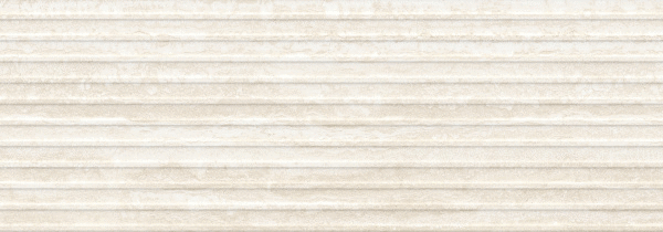 Рагно Travertino Wall Struttura 3D Dorica Vein Bianco Rett 40x120