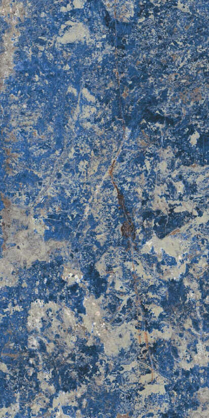 765702 Напольная плитка Rex Ceramiche Bijoux Sodalite Bleu Glossy 6mm 120x280 (1200x2800)
