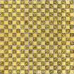 443 Шахматка Мелаллик Золото-Золото  (300x300)