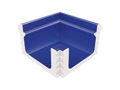 KP137 Serapool Переливной лоток керамический внутренний угол Cobalt 24x24 (240x240)